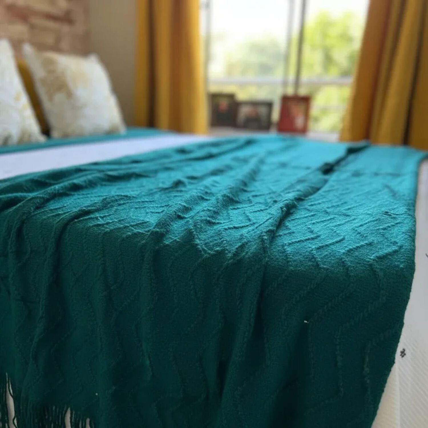 Set Renovaci&oacute;n Dormitorio 2 Plazas Mostaza | 10 Piezas Proyecto Real image number 2.0