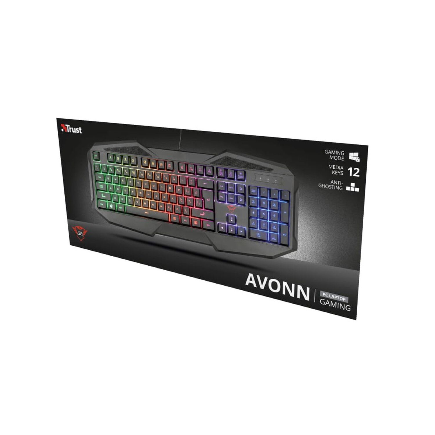 Teclado Trust Gaming Gxt 830-rw Rgb Multimedia Anti-ghosting image number 3.0