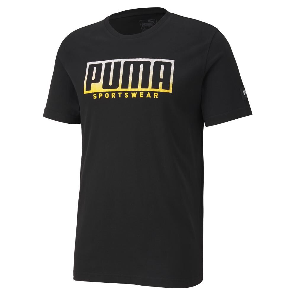 Polera Hombre Puma Athletics Tee Big Logo image number 0.0