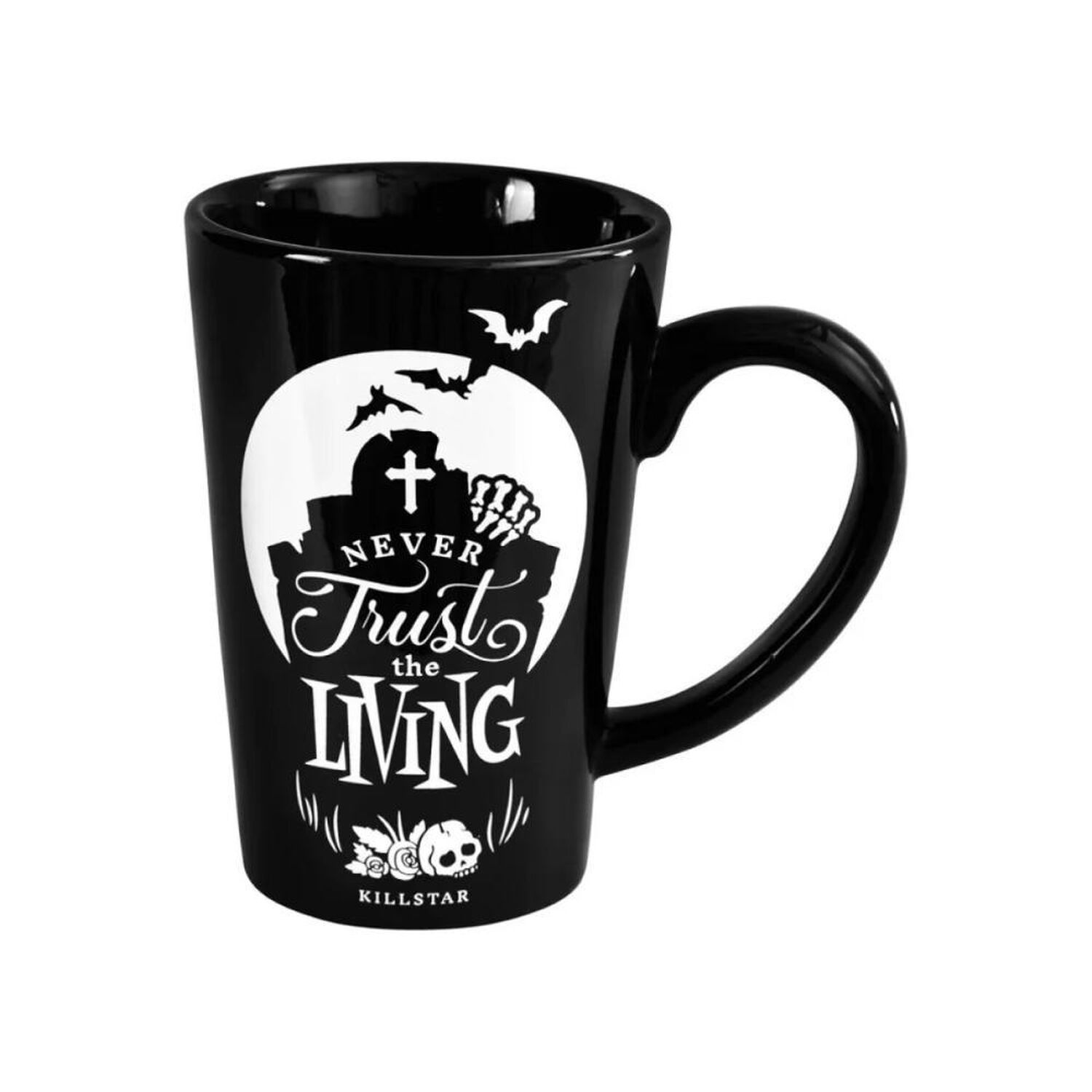Taz&oacute;n Taza Cer&aacute;mica Never Trust The Living Kill Gothic image number 0.0