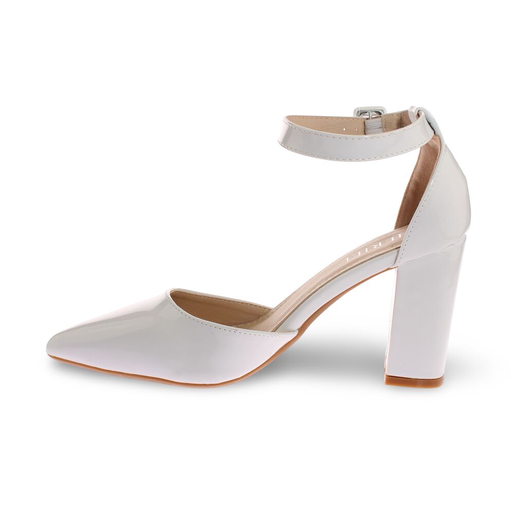 Zapato Tacón White Vía Franca Art. 56705white image number 8.0