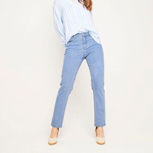 Jeans Tiro Medio Skinny Mujer Geeps