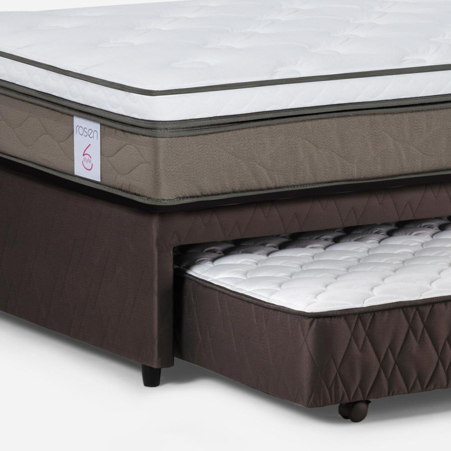 Cama Nido Rosen New Style 6 / 1.5 Plazas / Base Normal image number 4.0