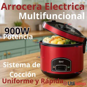 Olla Arrocera Multifuncional Eléctrica 5 Litros 900w De Potencia