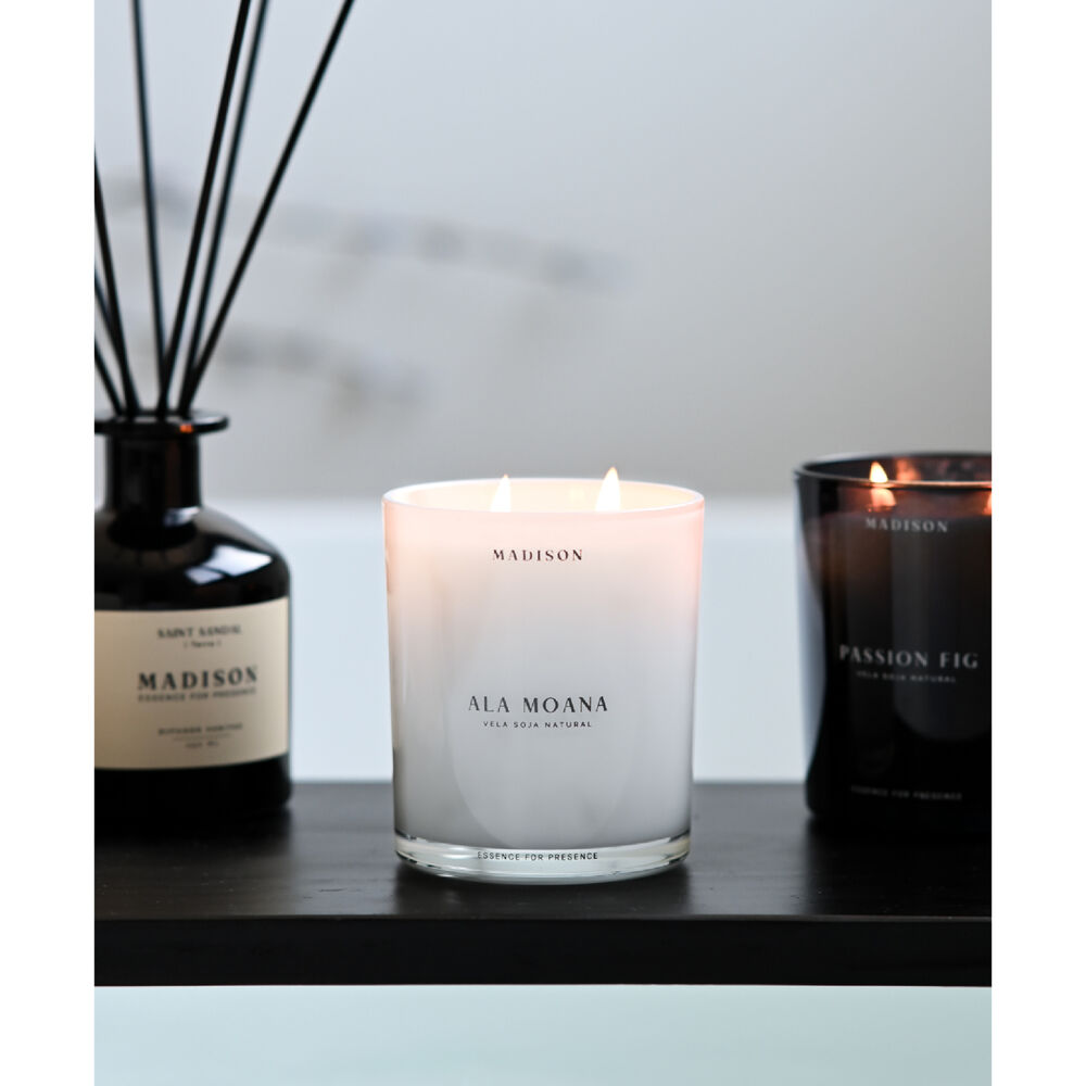 Vela Soja Natural 320 Grms Transparente Passion Fig Madison image number 2.0