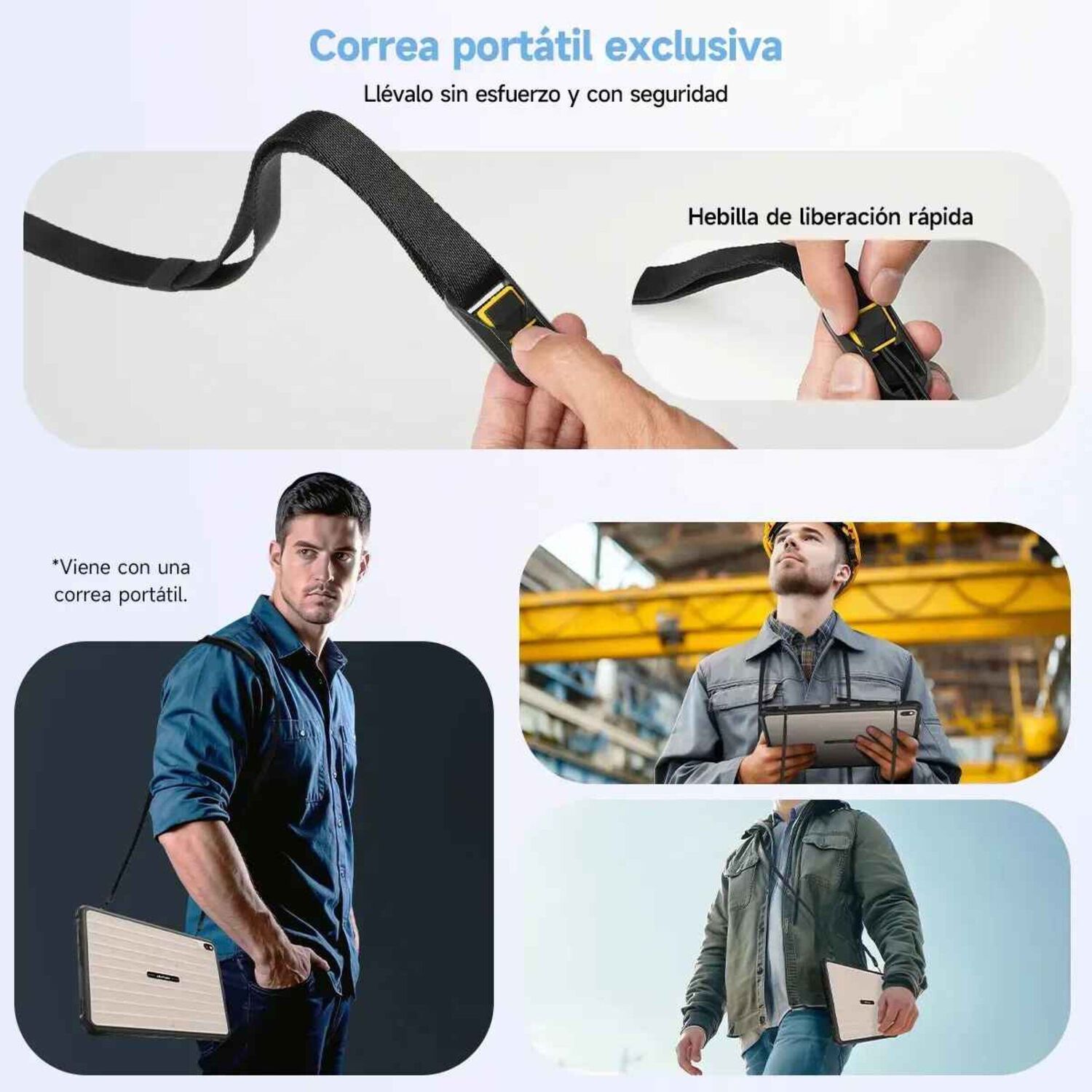 Tablet Rugged: Rugking Pad 2 Pro - 10 Pulg. 16gb, 4g, Linterna, Android 16, Correa image number 6.0