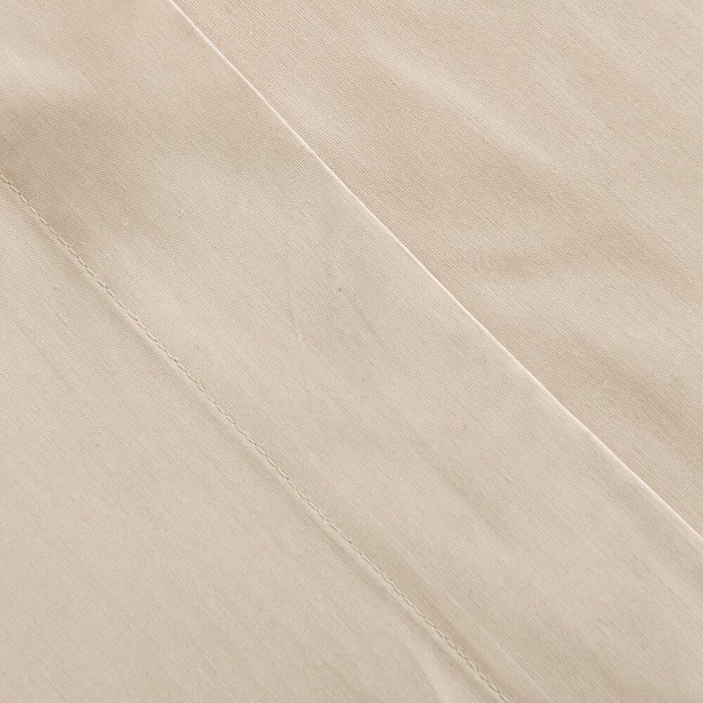 Sabana 180 Hilos Lisos 2 Plazas Beige image number 1.0
