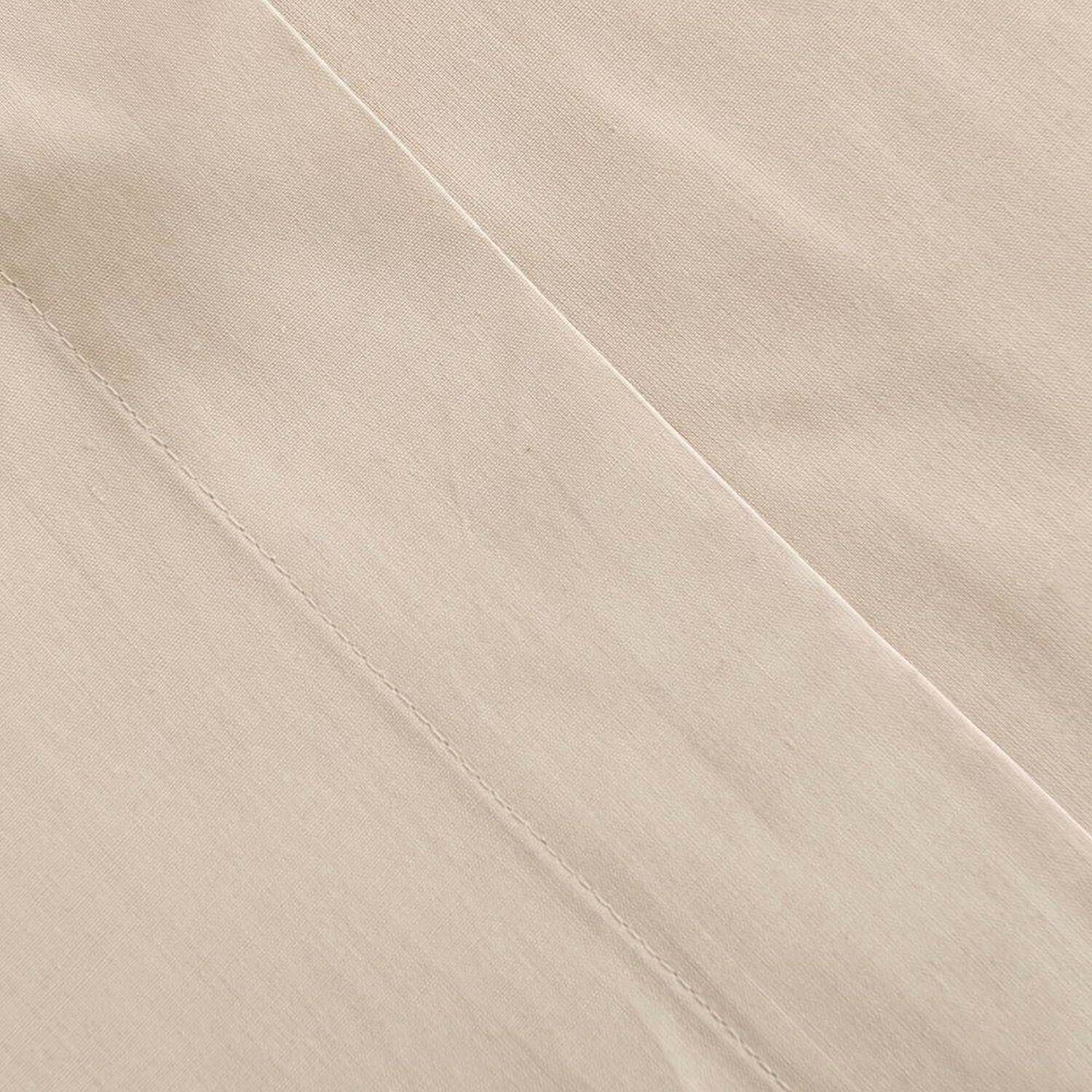 Sabana 180 Hilos Lisos 2 Plazas Beige image number 1.0