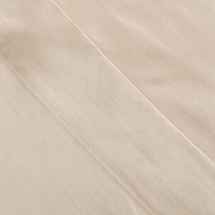 Sabana 180 Hilos Lisos 2 Plazas Beige