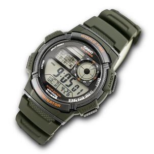 Reloj De Hombre Casio Musgo Ae-1000w-3avdf Classic Style