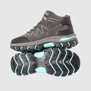 Zapatilla Outdoor Gris/celeste V&iacute;a Franca Art. 52203b0075greylblue