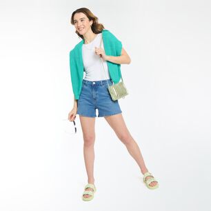 Short Denim Tiro Medio Super Skinny Mujer Freedom