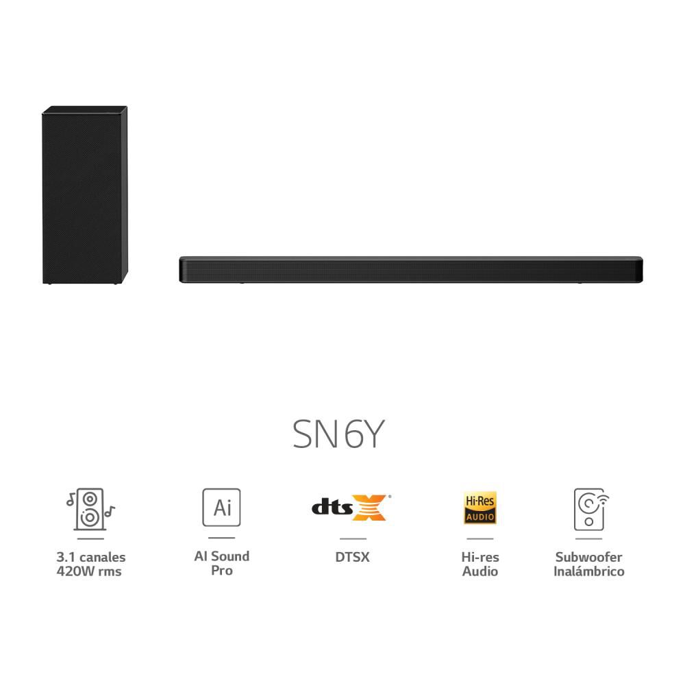 Soundbar LG SN6Y DTS Virtual:X image number 0.0