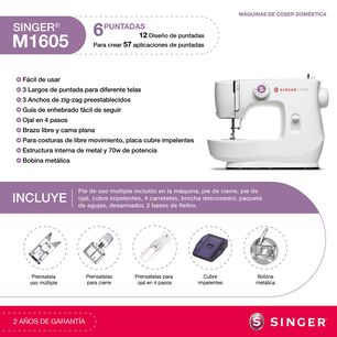 M&aacute;quina De Coser Singer M1605