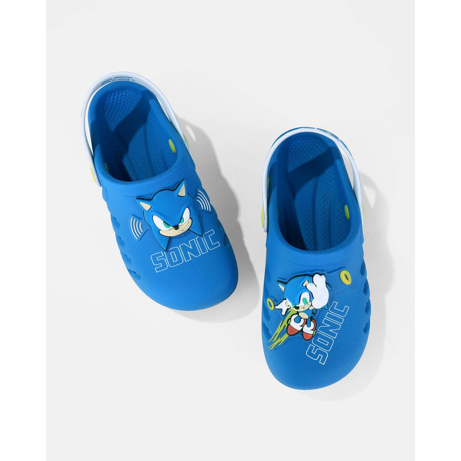 Sandalia Infantil Azul/blanco Sonic Speed Ipanema image number 4.0