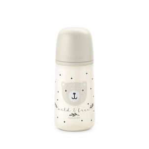 Mamadera 270ml Fisiol&oacute;gica Silicona Fm Wild Beige