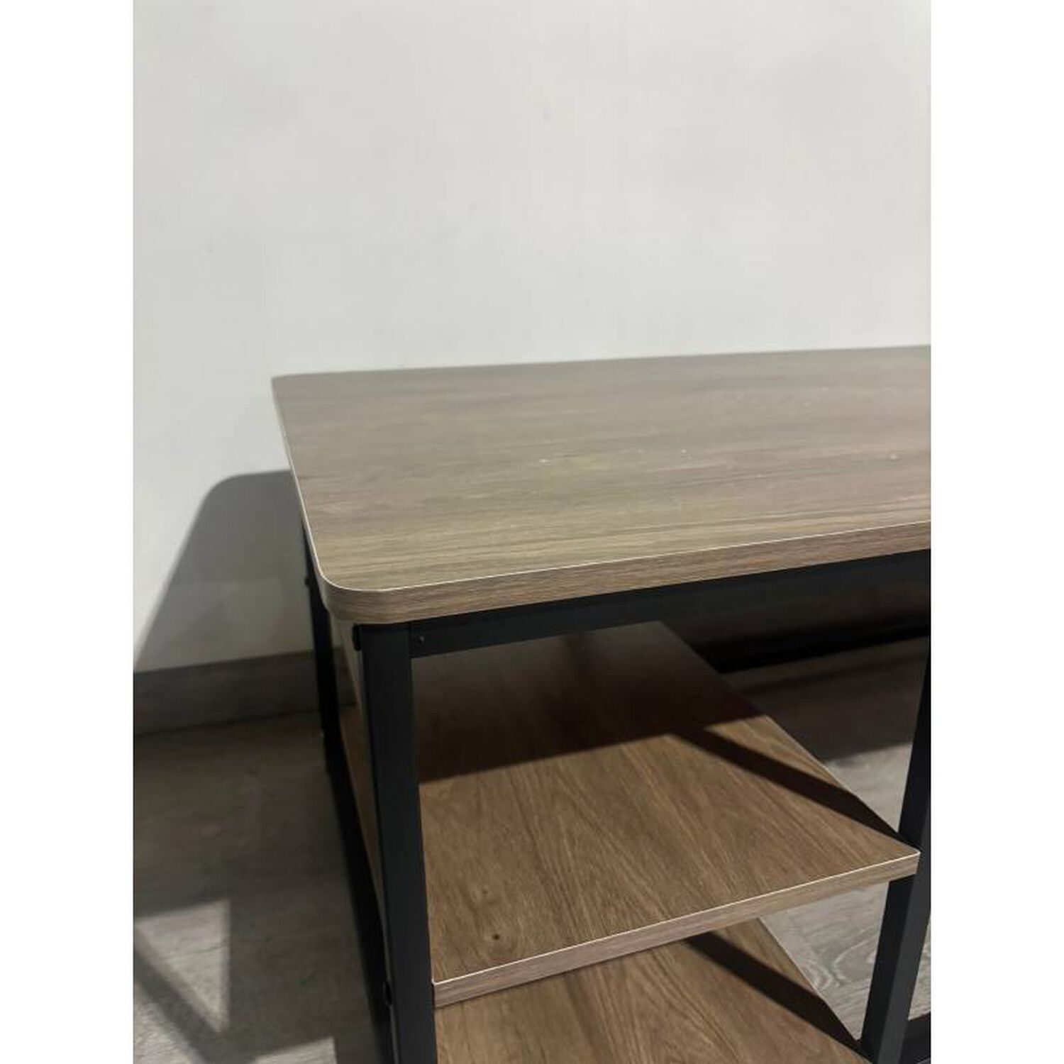 Mesa De Centro Bego&ntilde;a Rectangular Melamina Estructura Met&aacute;lica image number 1.0