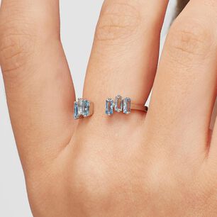 Anillo Brosway Fcl12b Celeste Mujer