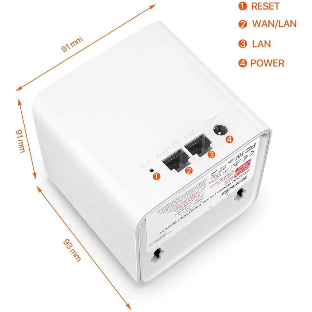 Router Extensor Repetidor Nova Nw5 Ac1200 Dual Blanco Nova image number 3.0