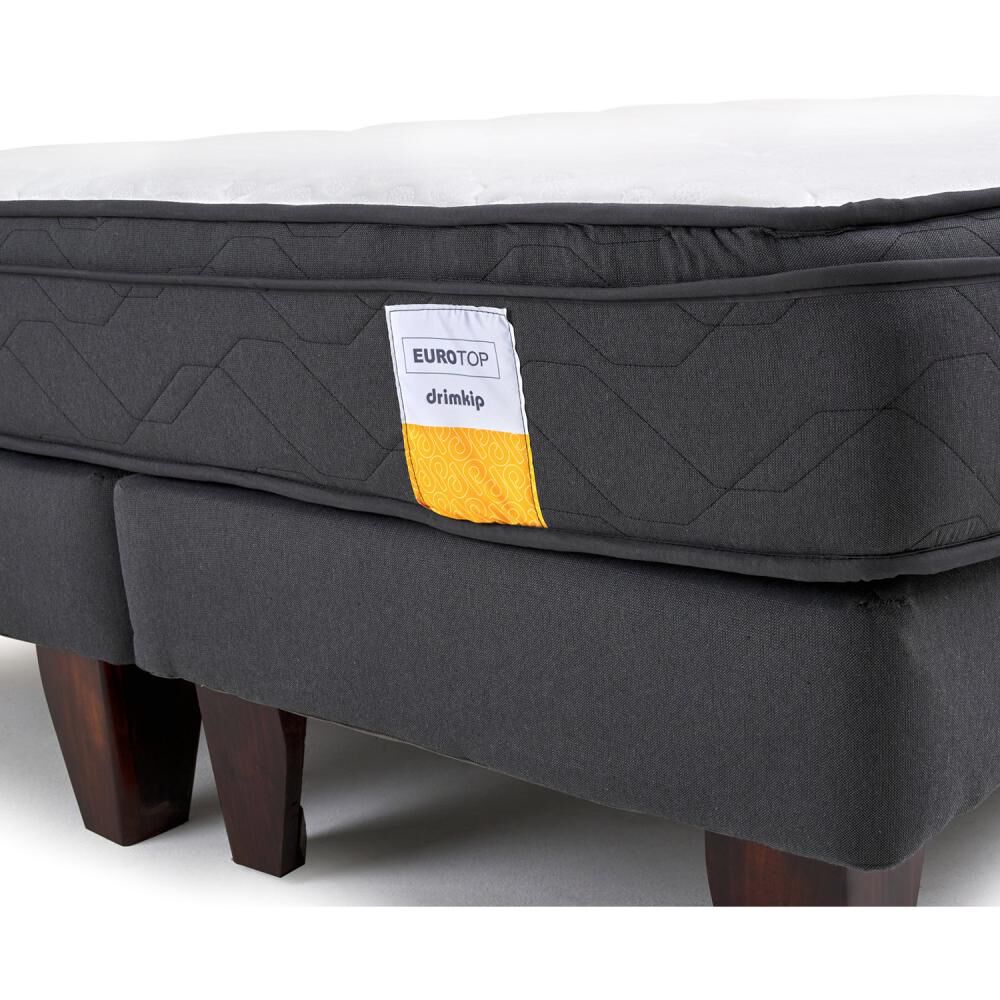 Cama Europea Drimkip Eurotop / Super King / Base Dividida image number 6.0