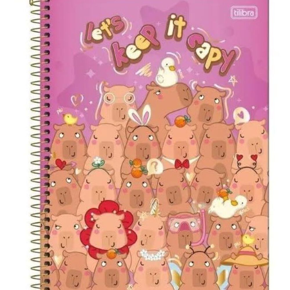 Cuaderno Top Capyclub 120hj Tilibra image number 3.0