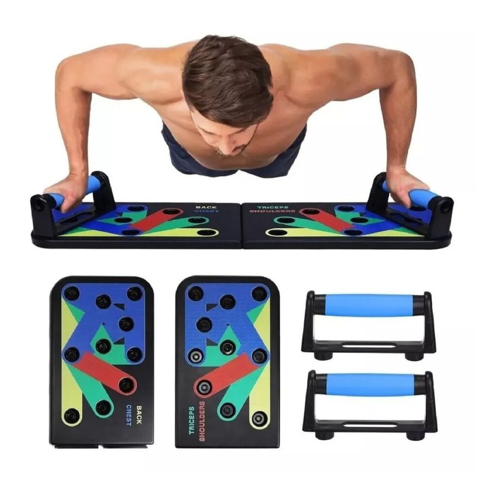 Tabla Flexiones Ejercicio Multiuso Pushup Pectoral Hombro image number 1.0