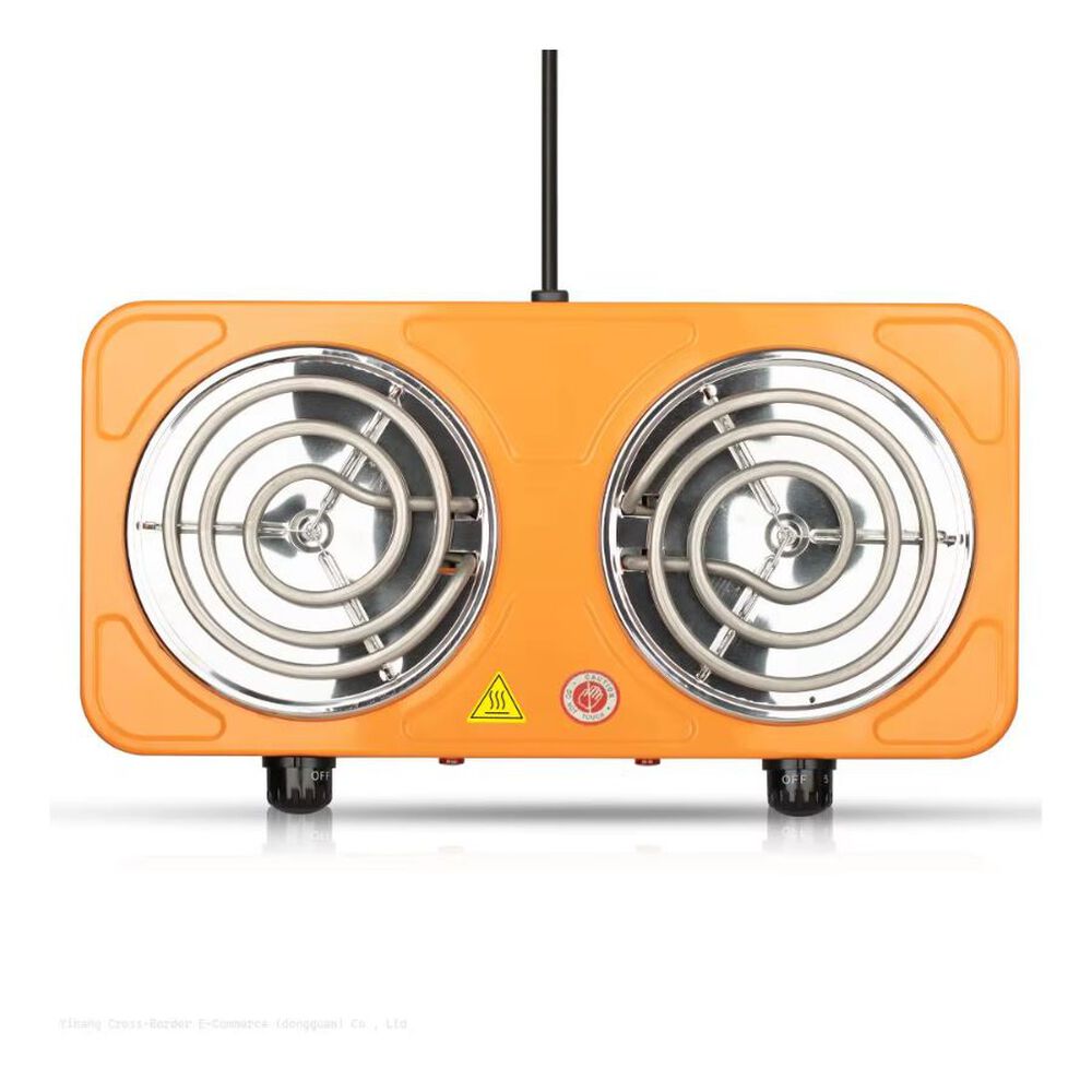 Cocina Eléctrica Portátil De 2 Platos 2000w Raf Naranja image number 5.0