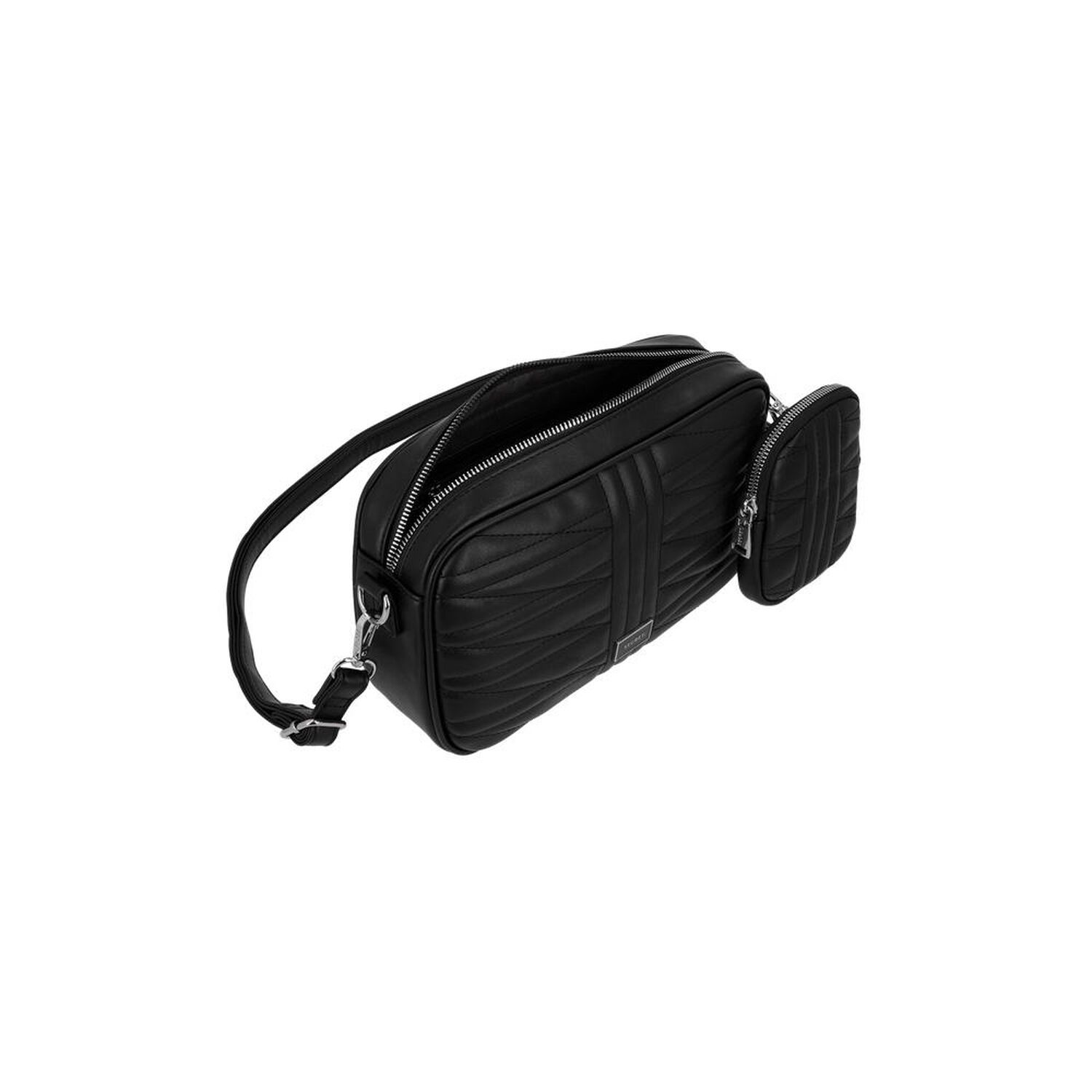 Bandolera Secret Nuuk St6 M Negro image number 3.0