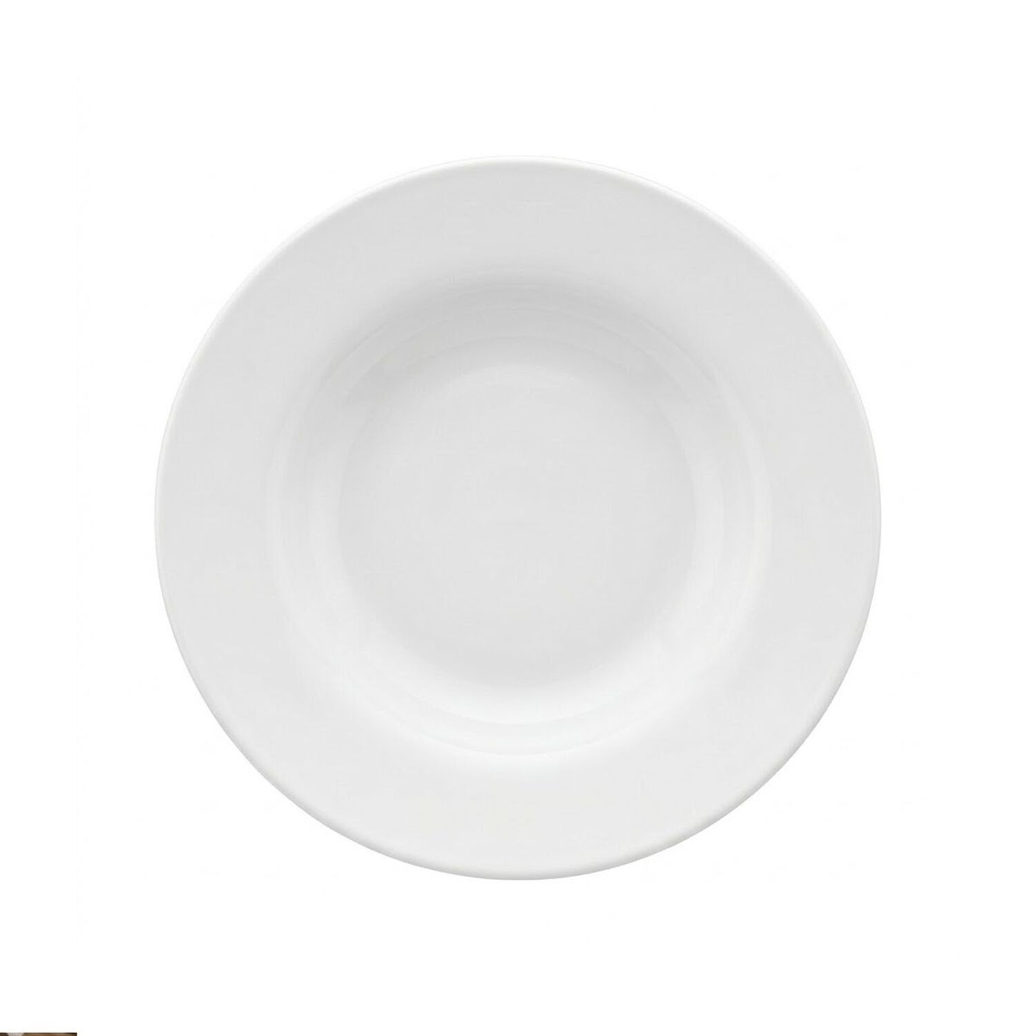 Set De 4 Plato Hondo De Policarbonato Blanco 21 Cm image number 0.0
