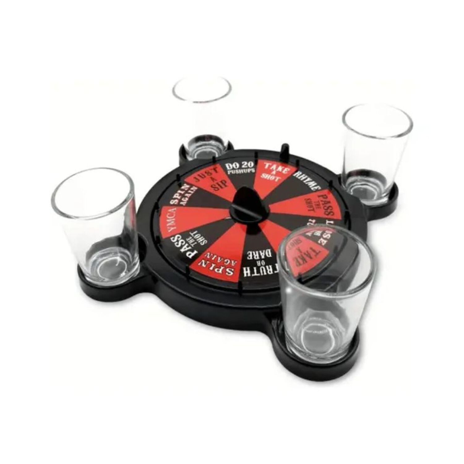 Juego De Mesa Para Tomar 4 Vasos Ruleta Rusa Shots image number 1.0