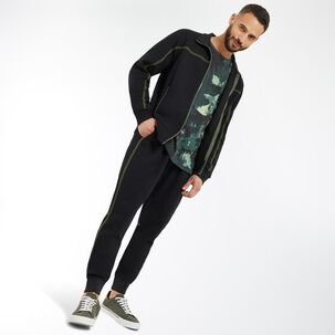 Polerón Regular Cuello Alto Hombre Az Black