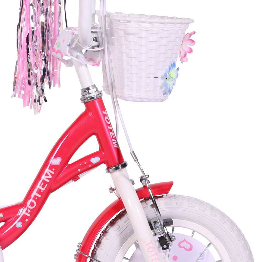 Bicicleta Totem Niña Aro 12 Pretty Girl Color Fucsia image number 3.0