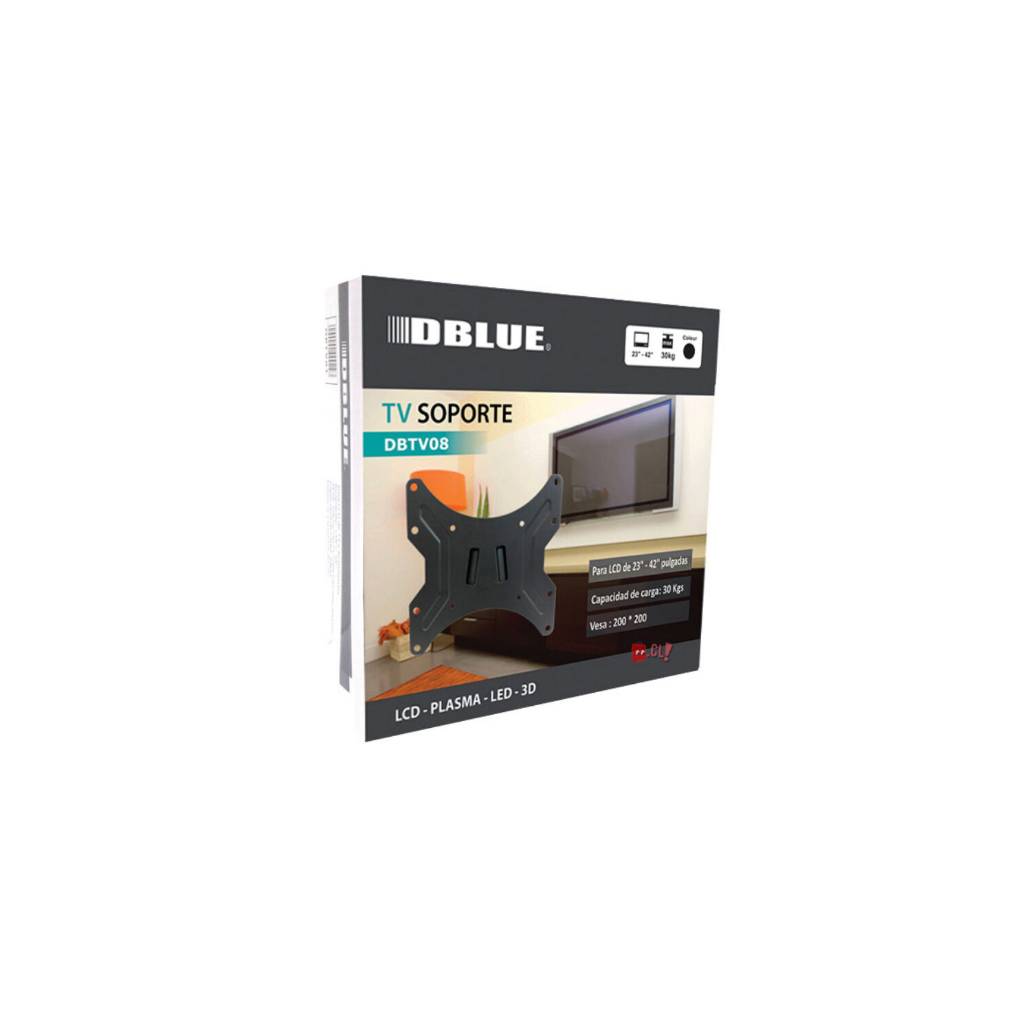 Soporte Tv 23 A 42 Pulgadas Vesa 200x200 - Ps image number 1.0