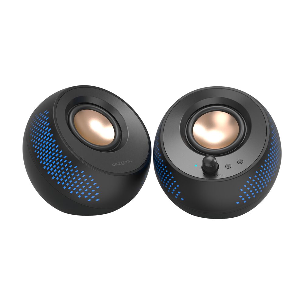 Parlante Creative Pebble X Mf1715 Negro Led image number 2.0
