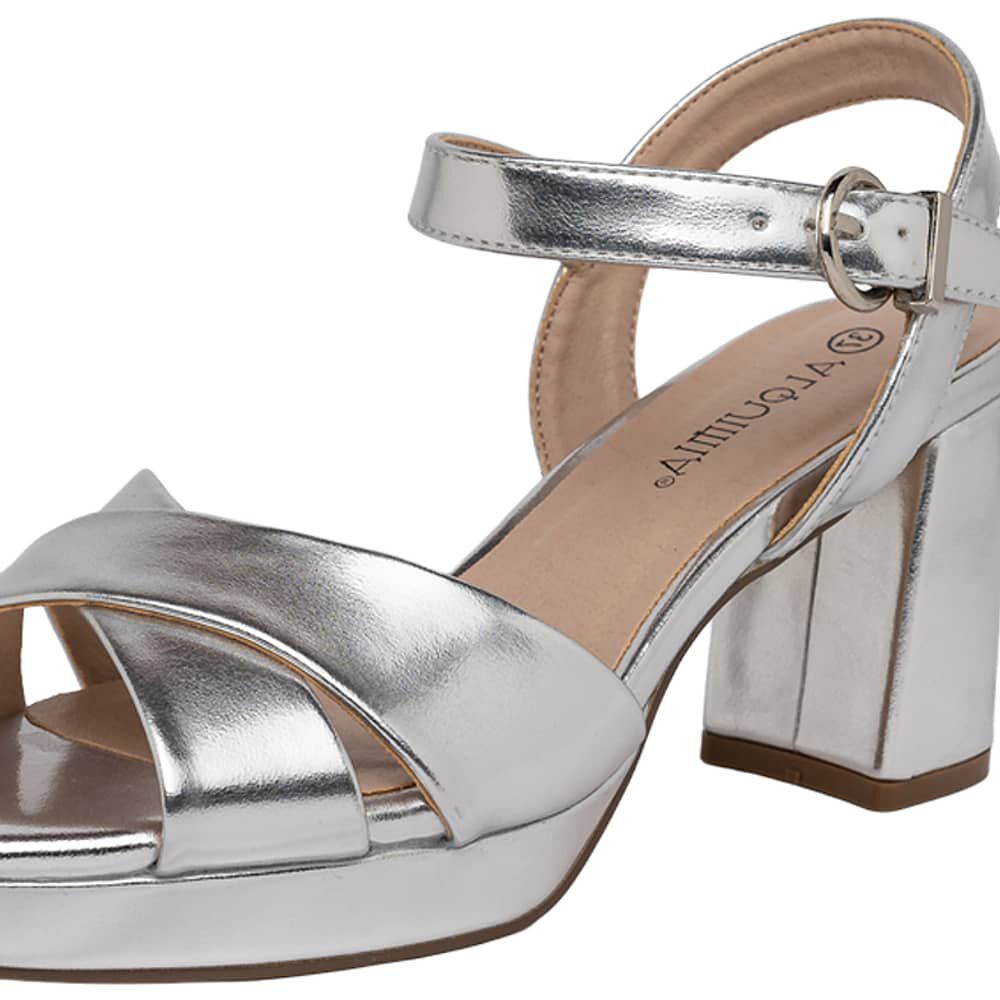 Sandalia De Vestir Lisa Plateado Alquimia image number 3.0