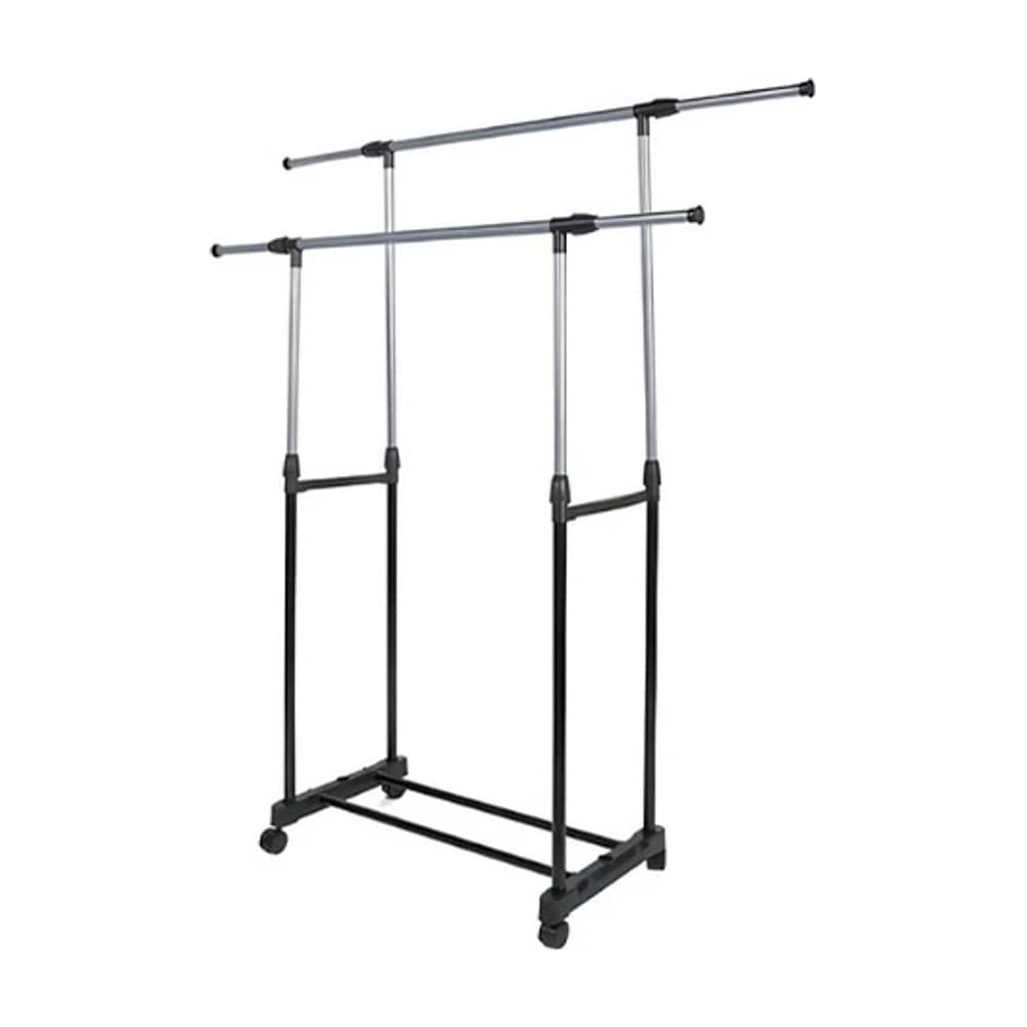 Tendedero Alargable Largo Ajustable Con Ruedas Para Ropa image number 0.0