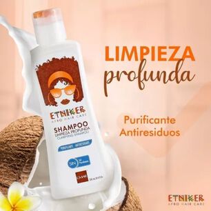 Shampoo Limpieza Profunda Etniker 250 Ml