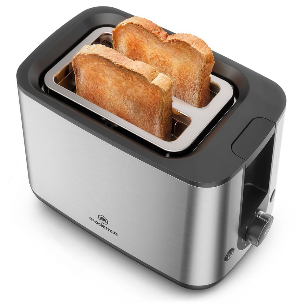 Tostador Mademsa Con 7 Niveles De Tostado 800w Mts25 Inox image number 5.0