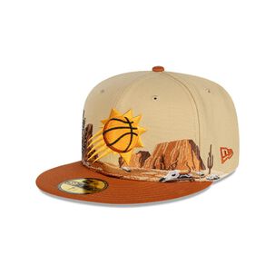 Gorro 59fifty Nba Phoenix Suns Team Landscape Light Beige