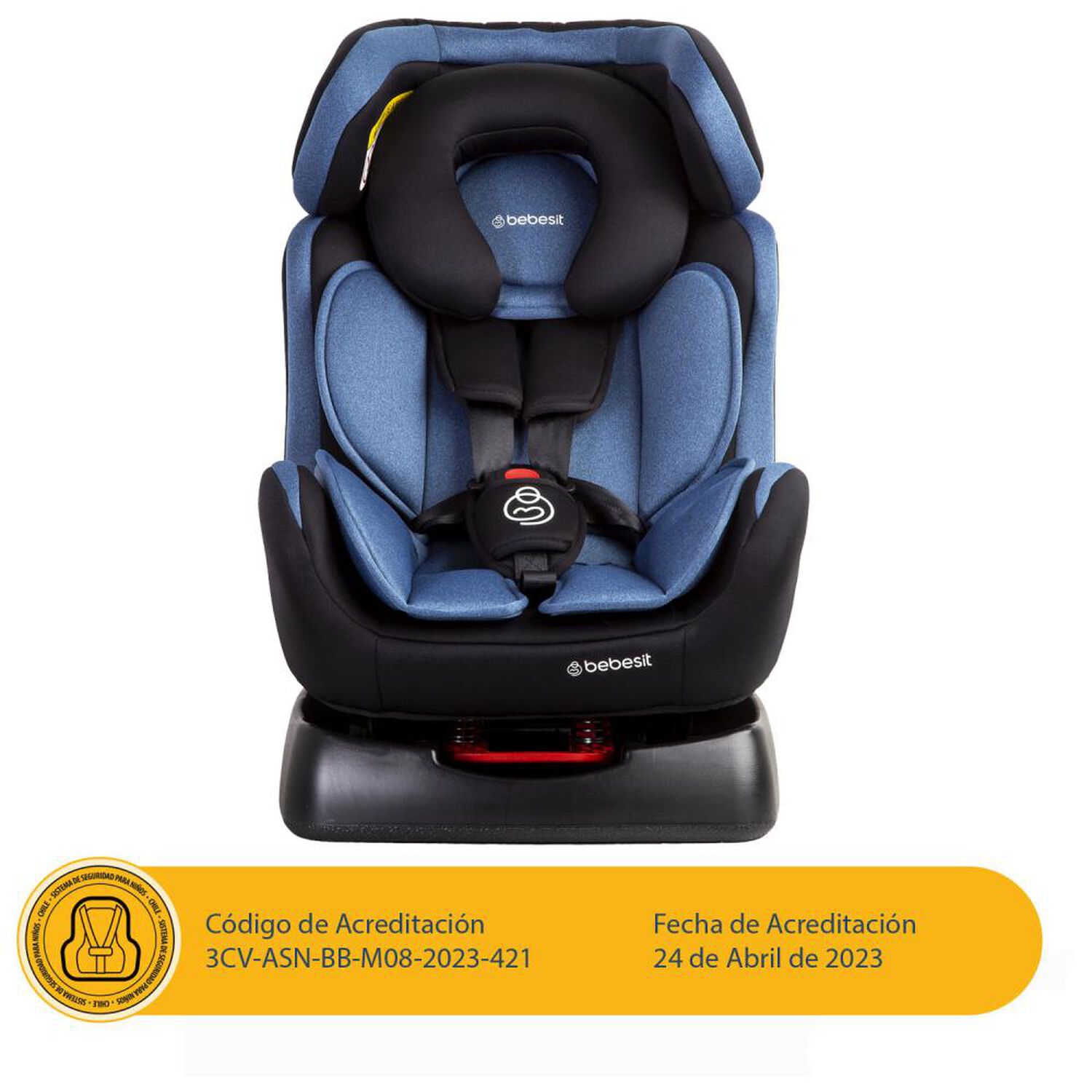 Silla De Auto Bebesit Orbit Lx Azul image number 1.0