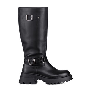 Botas Largas Mujer De Moda Tacon Grueso Vintage Weide Czy613