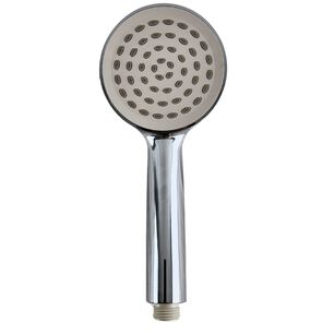Mango Cabezal De Ducha Redondo Flujo Fijo Ergon&oacute;mico Gris