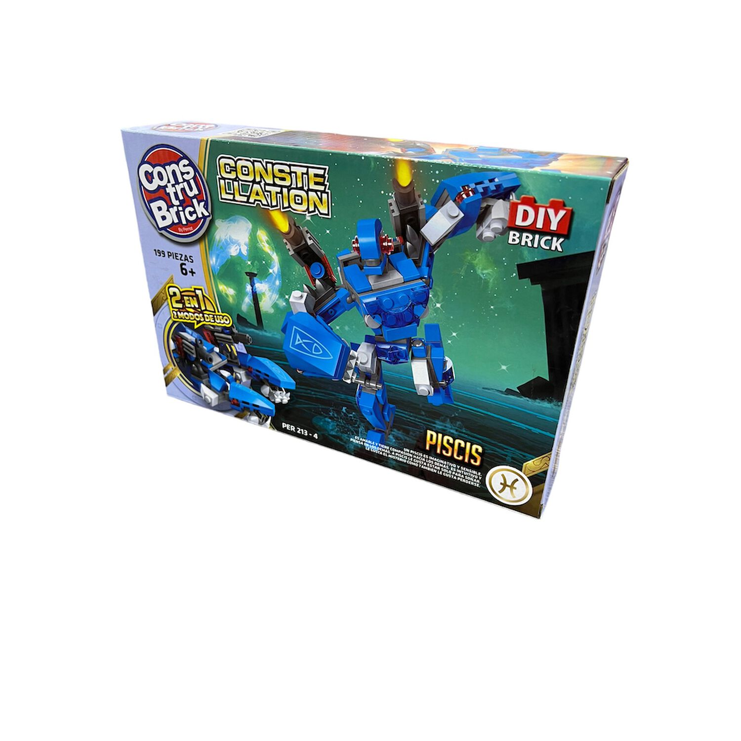 Juego Bloques 2 En 1 Construbrick Constellation 142-204 Pcs image number 10.0