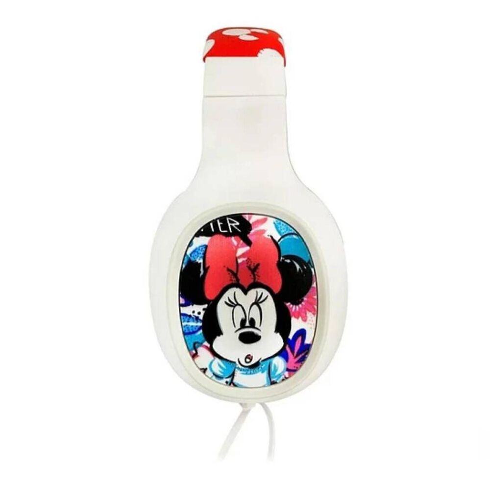 Audifonos Manos Libres Overear Infantil Blanco Minnie Mouse image number 2.0