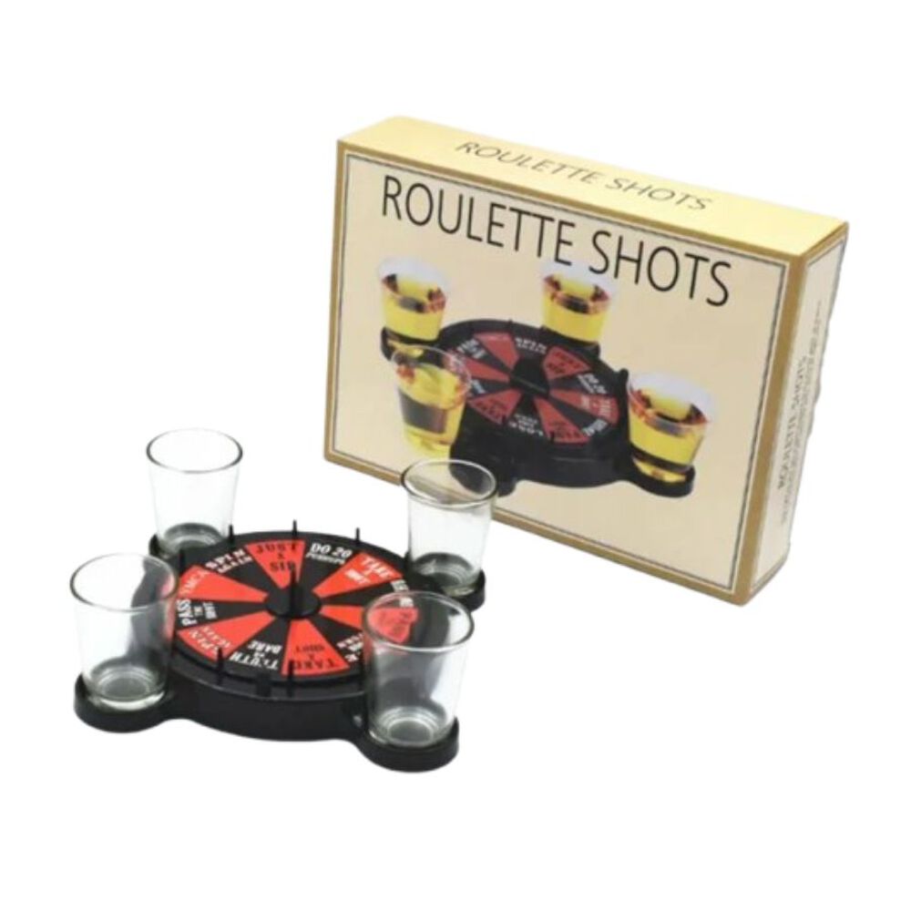Juego De Mesa Para Tomar 4 Vasos Ruleta Rusa Shots image number 3.0