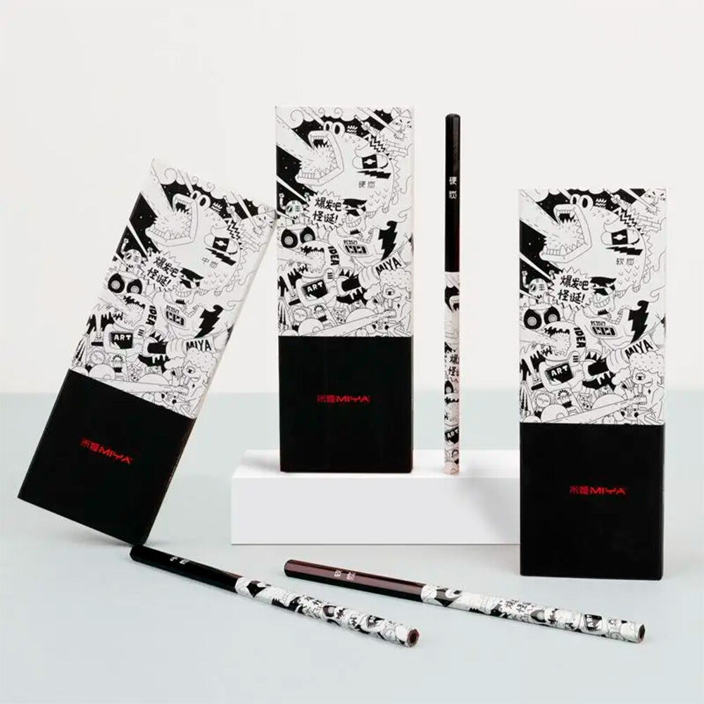 Miya Lápices De Grafito 10b 8 Unidades image number 4.0