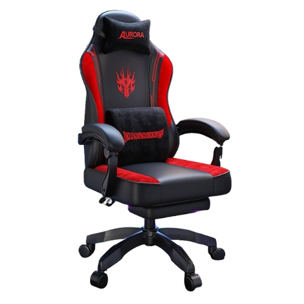 Silla Gamer Con Soporte Lumbar Reclinable 135 Y Reposapies image number 0.0
