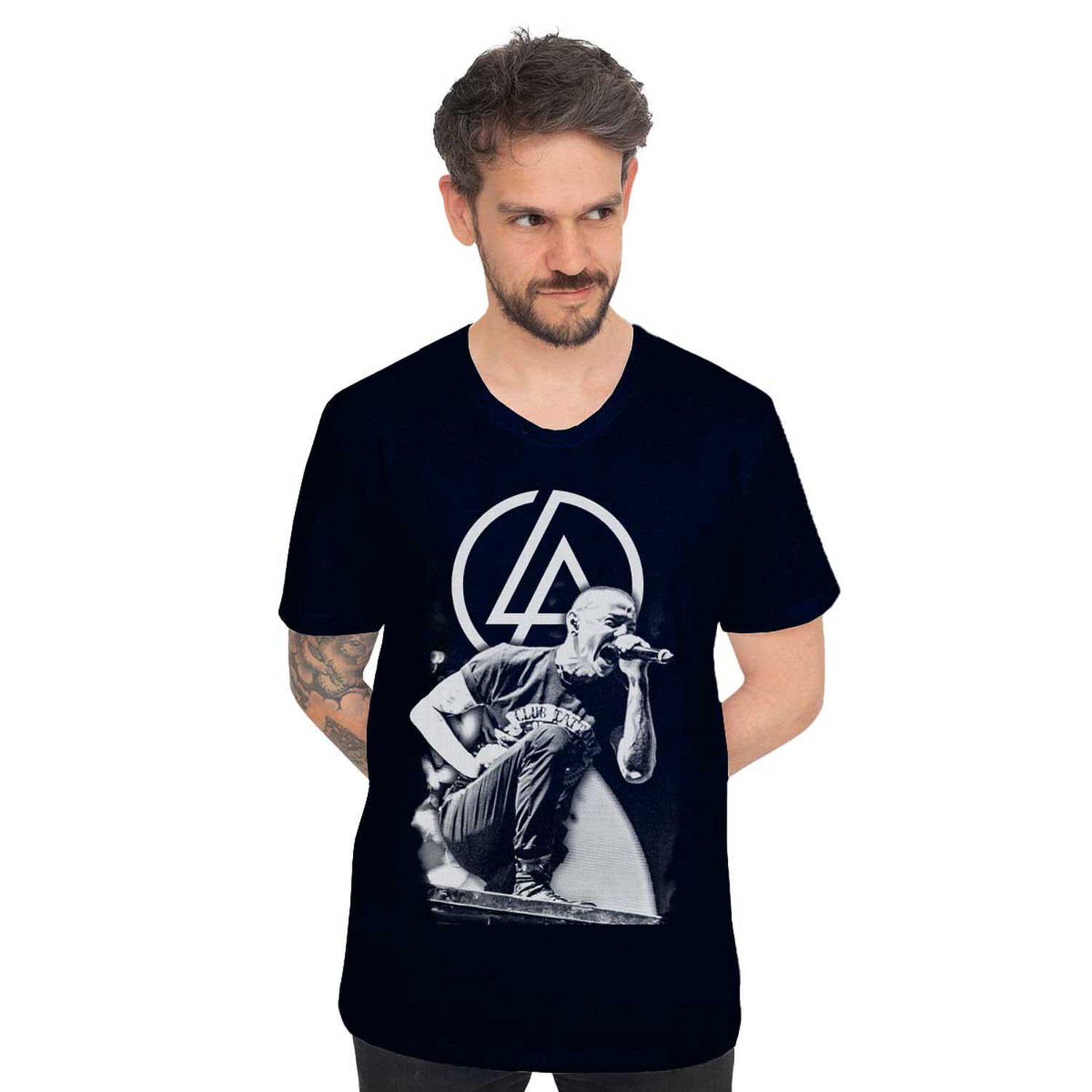 Polera Chester Bennington Linkin Park image number 0.0