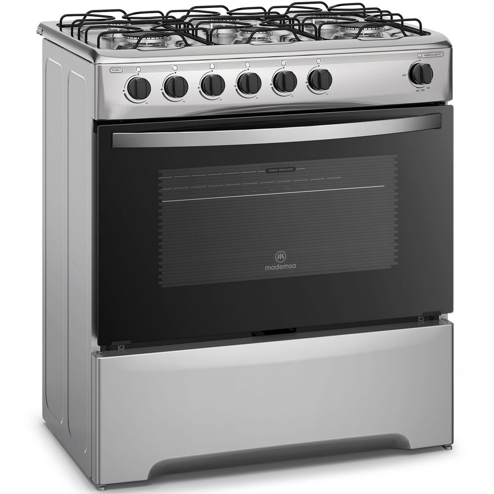 Cocina A Gas 6 Platos Mademsa M 810 T Gris image number 6.0