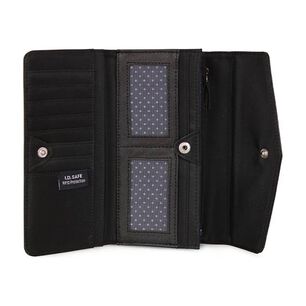 Billetera De Mujer Ziggy Negra Nautica
